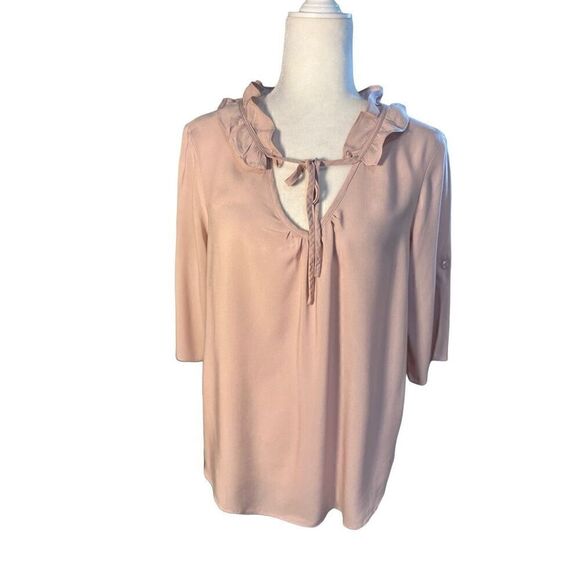 ELLE soft mauve blouse - Picture 1 of 8